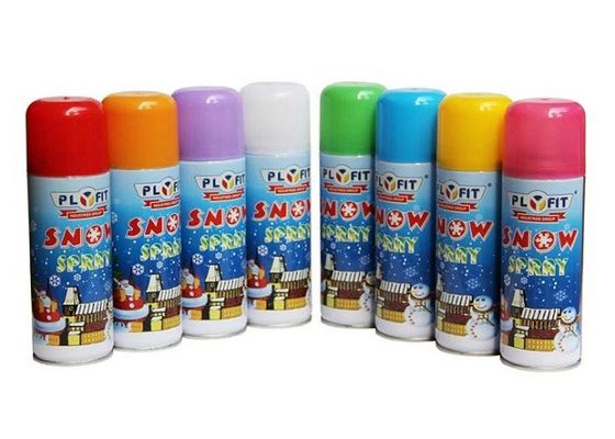 ক্রিসমাস কার্নিভাল জাল তুষার স্প্রে, বিবাহের উদযাপন সাদা পার্টি ফোম তুষার স্প্রে