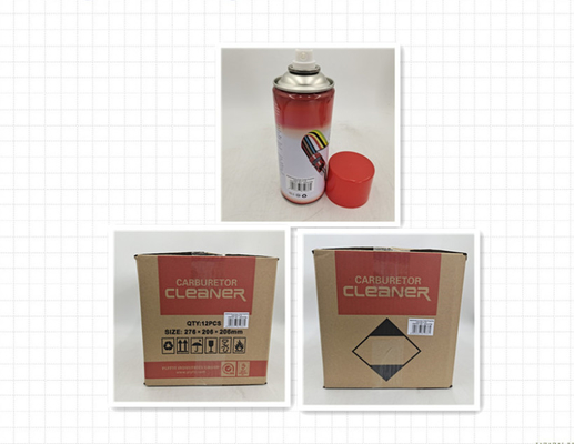 TUV 450ml কার্বুরেটর চোক ক্লিনার স্বচ্ছ অ্যারোসল তরল